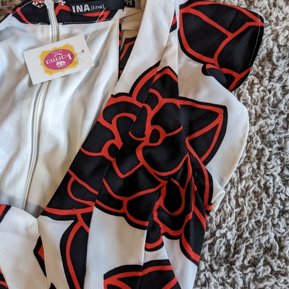 Flower Printed Sun Dress - Picture 9 of 9